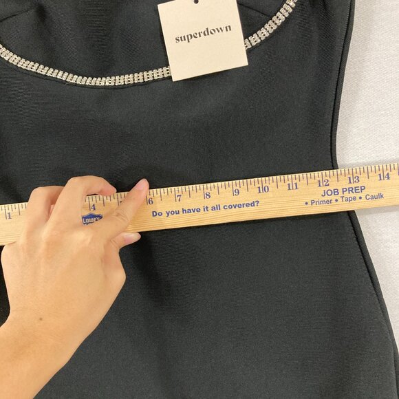 superdown Black Mini Dress - Picture 10 of 12